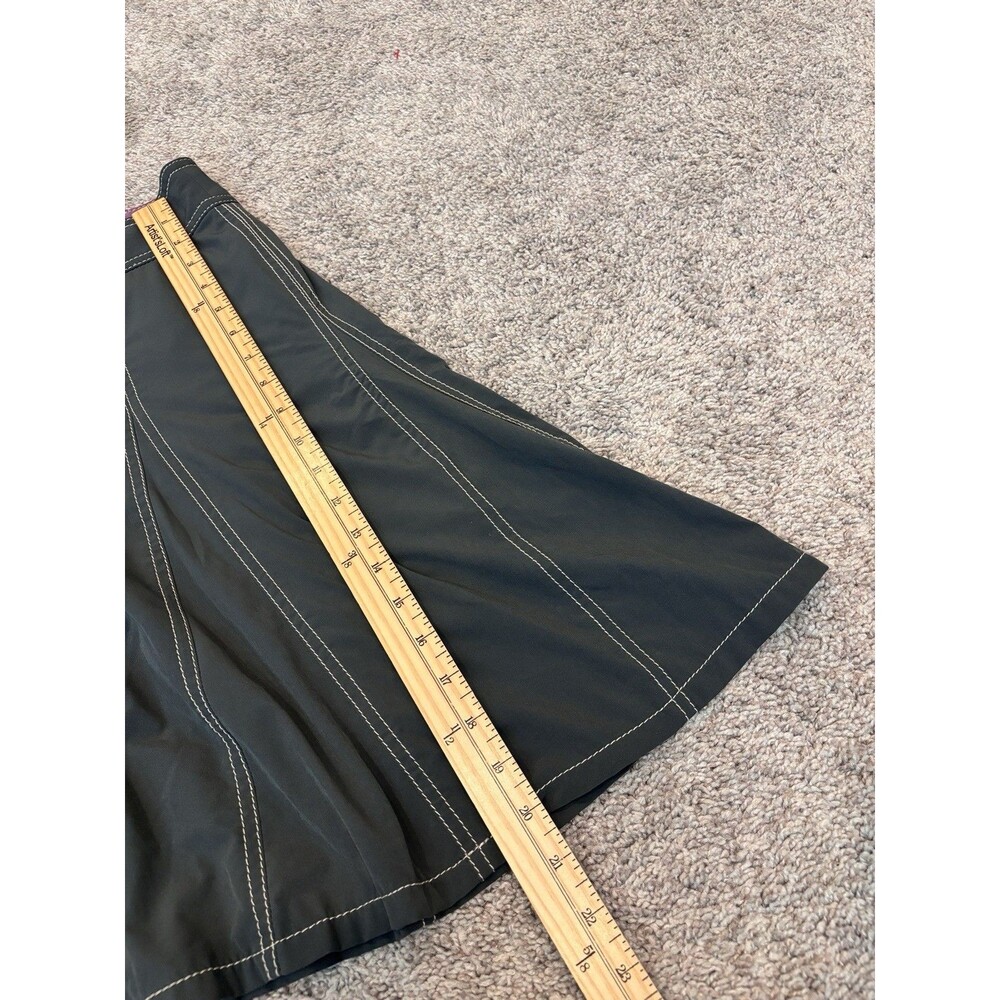 Athleta Gray Lightweight Microfiber Tennis Golf Skort Skirt Women’s Size 12 - Picture 5 of 10